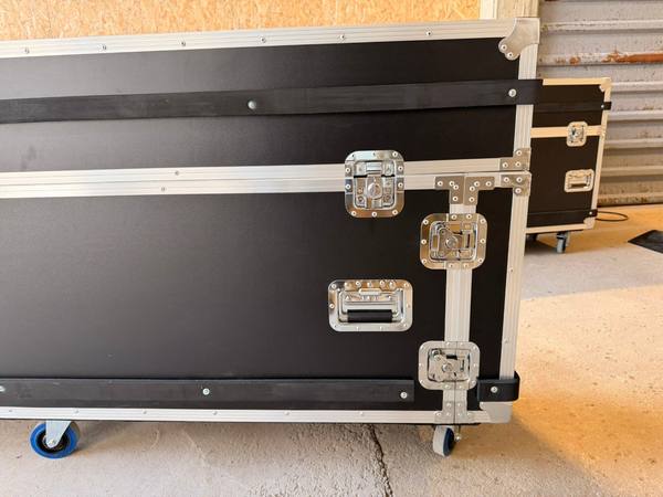 Flightcase Schnellverschlüsse öffnen